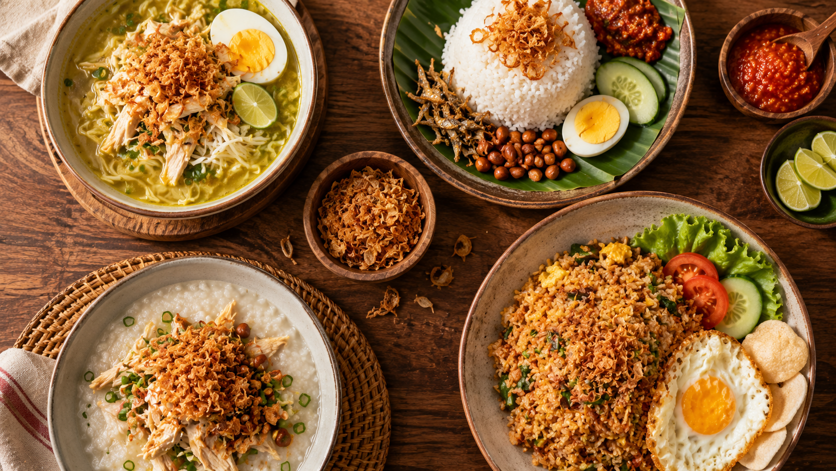 7 Menu Nusantara yang Makin Nikmat dengan Bawang Goreng